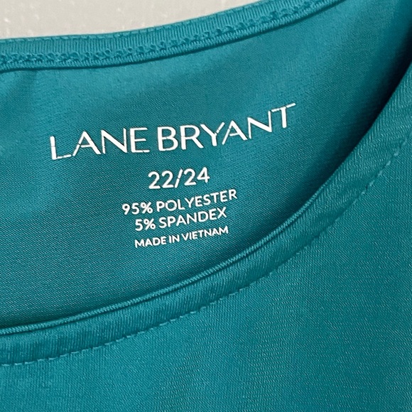 Lane‎ Bryant Teal Women's Blouse - Picture 2 of 4
